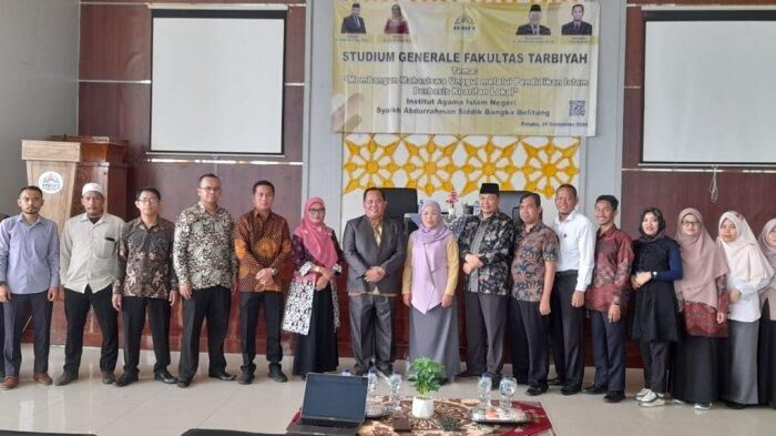 Fakultas Tarbiyah IAIN SAS Bangka Belitung Gelar Studium Generale