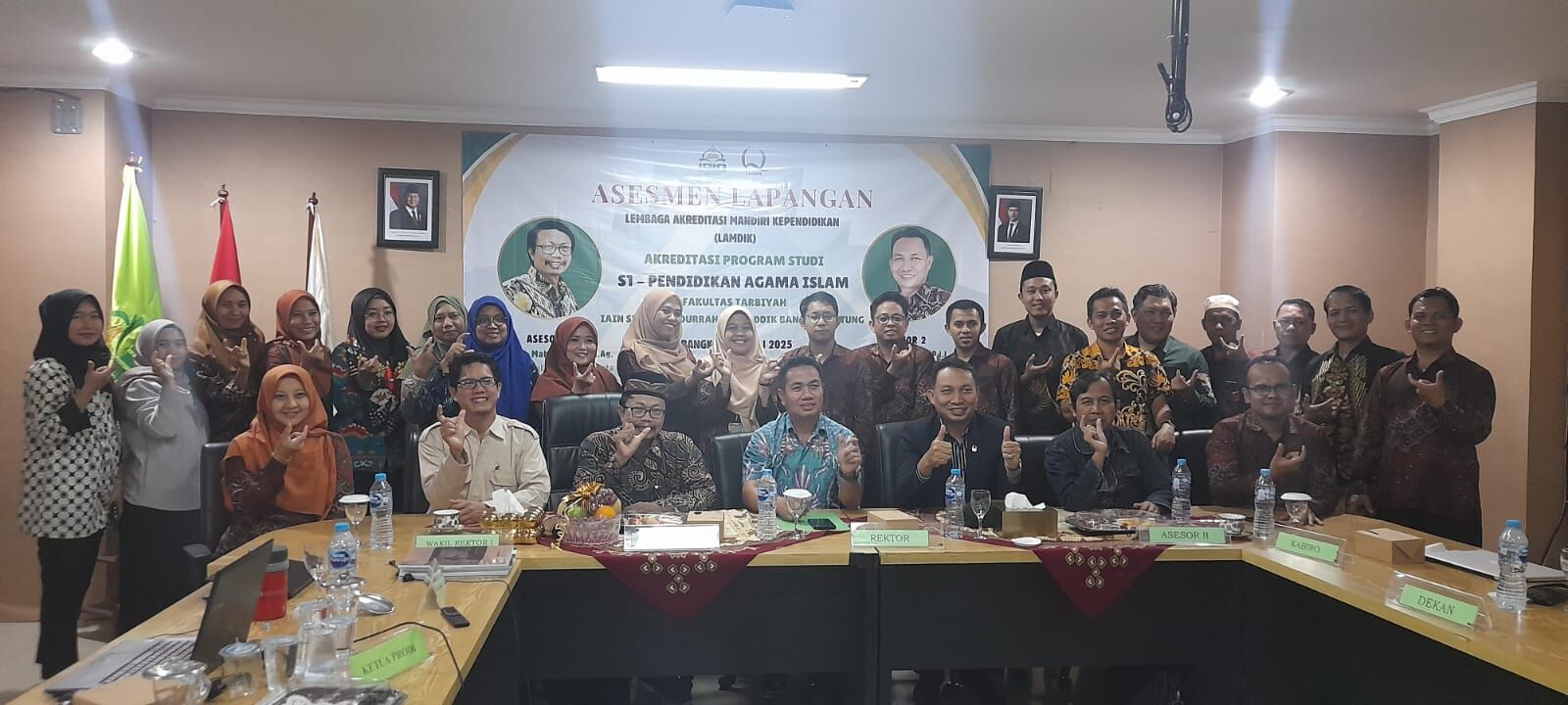 Gelar Asesmen Lapangan, Prodi PAI IAIN SAS Babel Optimis Raih Unggul