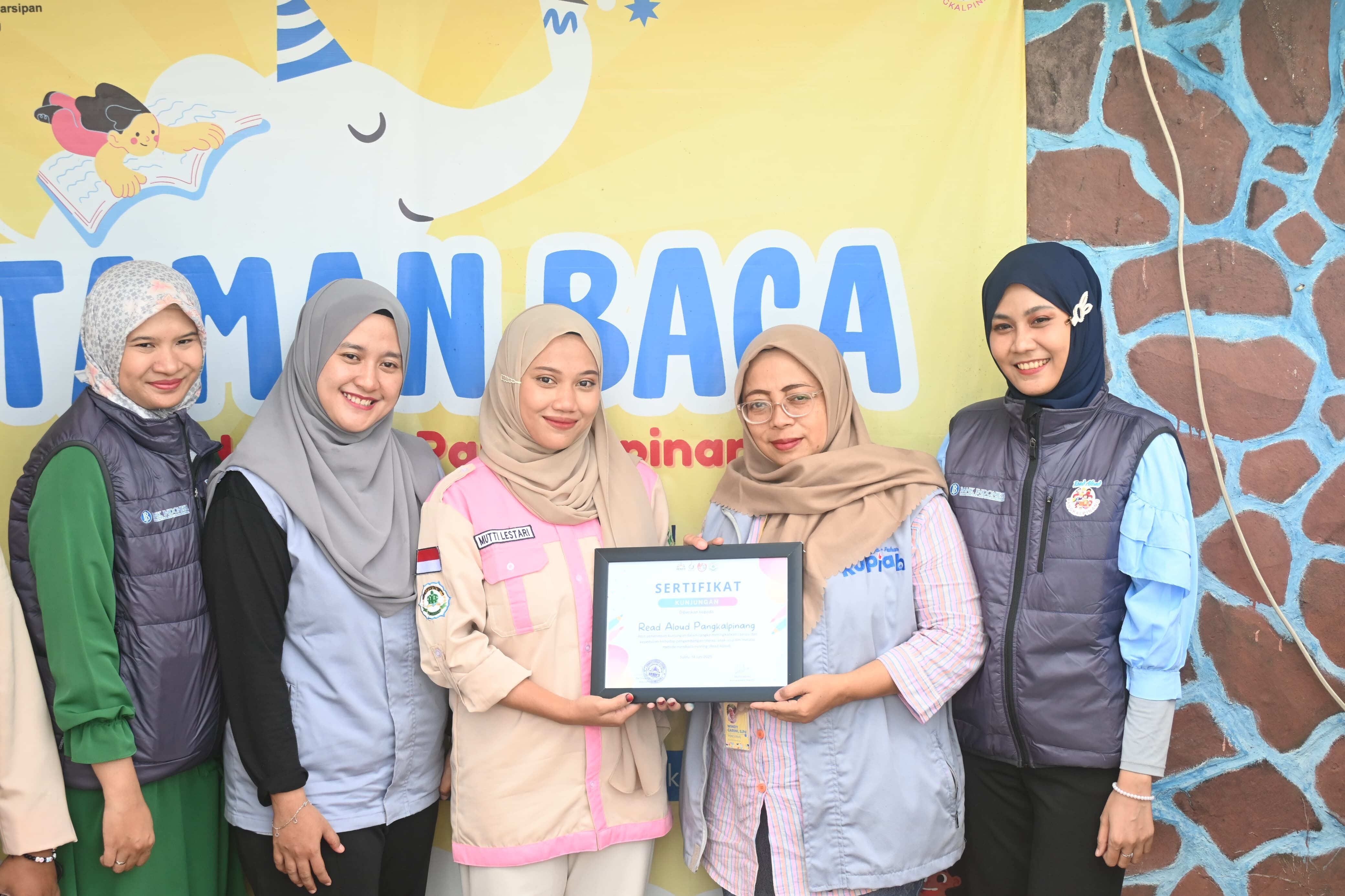 Hima Prodi PIAUD Sukses Adakan Kelas Sabtu Kreasi kolaboratif dengan Read Aloud Pangkalpinang