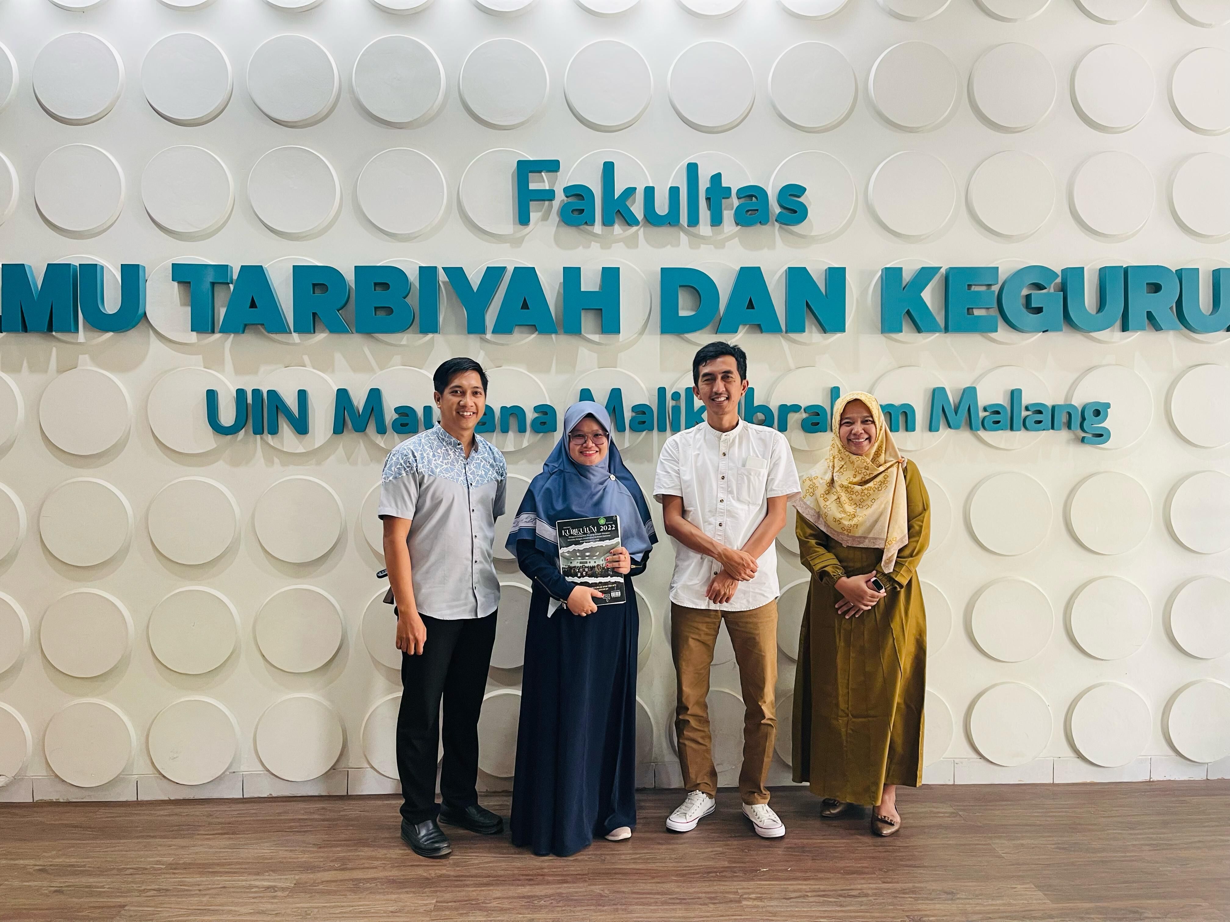 Kaprodi Melakukan Kunjungan ke UIN Malang untuk Sharing Session Persiapan Akreditasi Prodi PIAUD