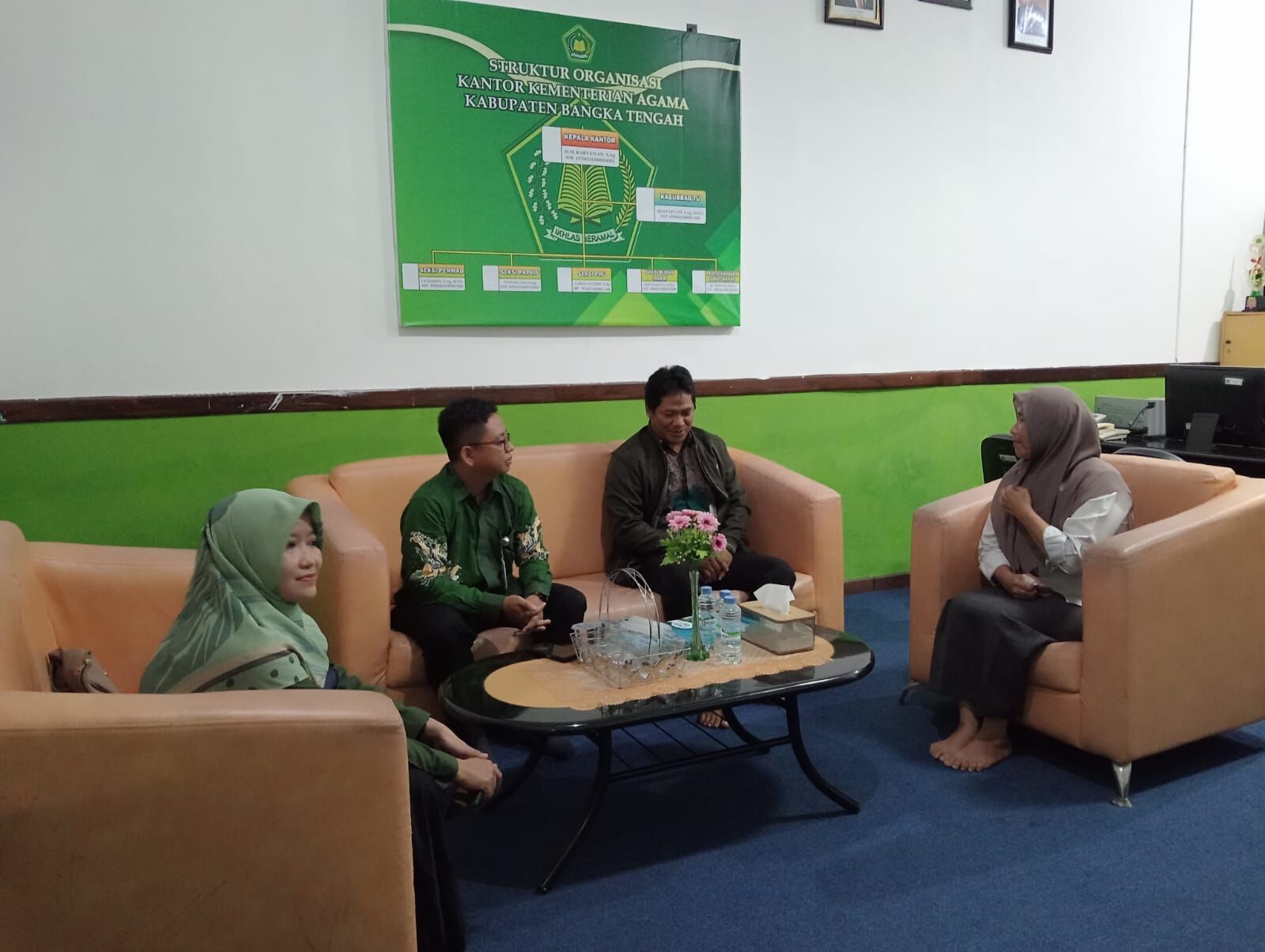 PANITIA PPLK II FAKULTAS TARBIYAH TAHUN 2024 BERKUNJUNG KE DINAS TERKAIT DENGAN IZIN PELAKSANAAN PPLK II