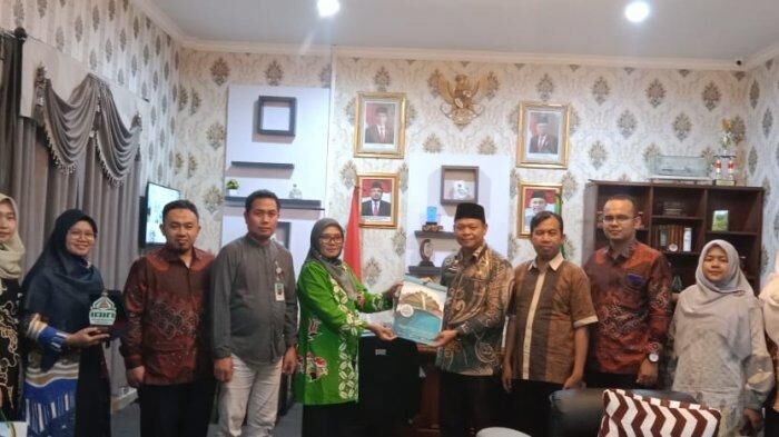 Perkuat Kerjasama, Fakultas Tarbiyah IAIN SAS Babel Kunjungi Kankemenag Kabupaten Bangka Selatan