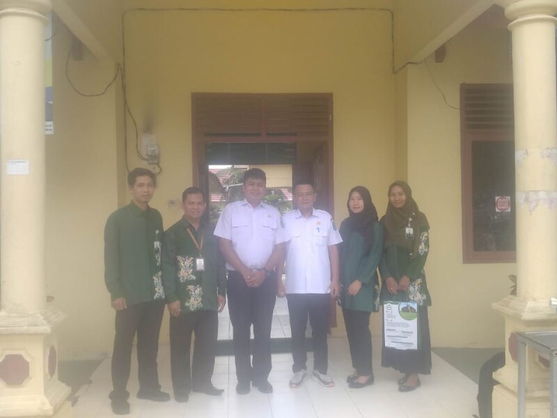 Koordinasi di Dinas Pendidikan Kab. Bangka Tengah