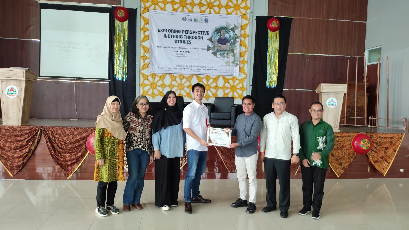 PRODI TADRIS BAHASA INGGRIS IAIN SAS BABEL GELAR WORKSHOP MENGHADIRKAN INTERNATIONAL TEACHER TRAINER
