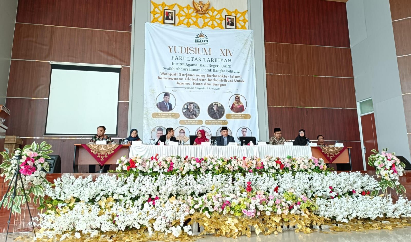 FAKULTAS TARBIYAH MELAKSANAKAN YUDISIUM KE-XIV TAHUN 2024