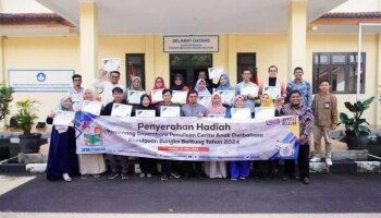 DOSEN DAN MAHASISWA PRODI TBI MENANG SAYEMBARA PENULISAN CERITA ANAK DWI BAHASA TINGKAT PROVINSI