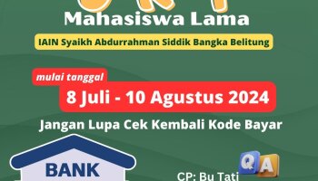JADWAL PEMBAYARAN UKT MAHASISWA LAMA DAN MAHASISWA BARU SEMESTER GANJIL TAHUN AKADEMIK 2024/2025
