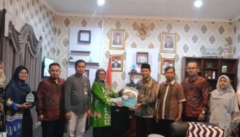 Perkuat Kerjasama, Fakultas Tarbiyah IAIN SAS Babel Kunjungi Kankemenag Kabupaten Bangka Selatan
